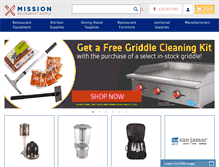 Tablet Screenshot of missionrs.com